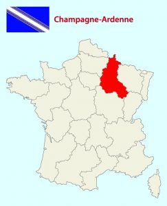 Champagne Ardenne Map