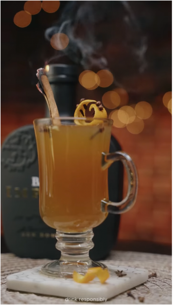 Barcelo Rum Spiced Onyx cocktail
